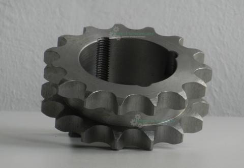 Produkcja kół łańcuchowych 12a-2 z taper lock 1610, tarcza