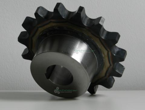 Koło do łańcucha 40B-1, wieniec hartowany, producent