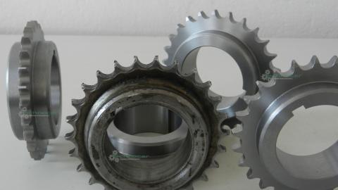 Koło łańcuchowe 08B-1 rekonstrukcja producent rowek 8Js9