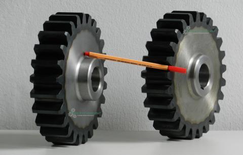 Produkcja koło zębate moduł 8 zęby proste obróbka cieplna